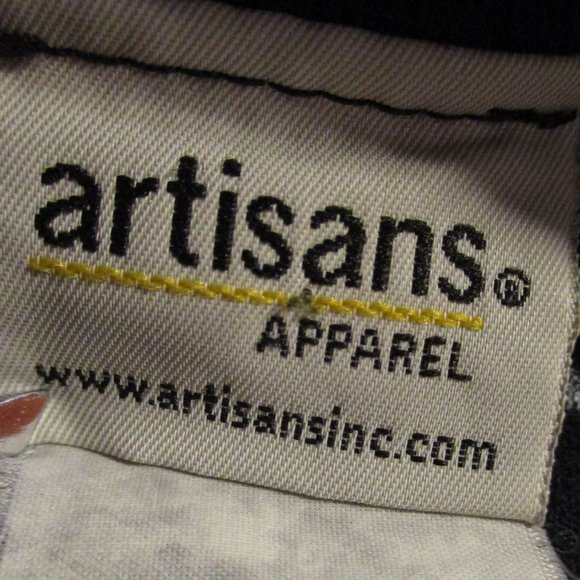 Artisans Wolf Woman X Large Black Tan White Graphic Long Sleeve Sweatshirt - Picture 7 of 7